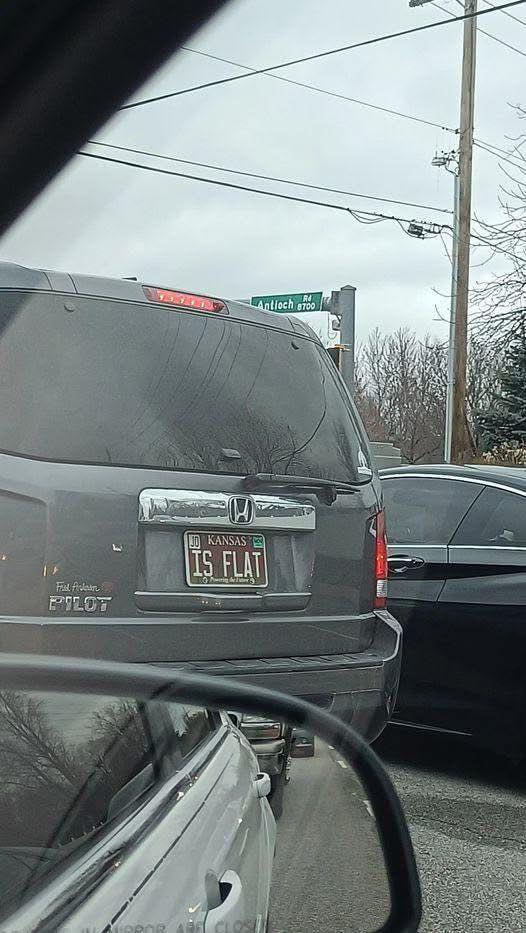 The recent social media buzz centers on a license plate thats grabbed