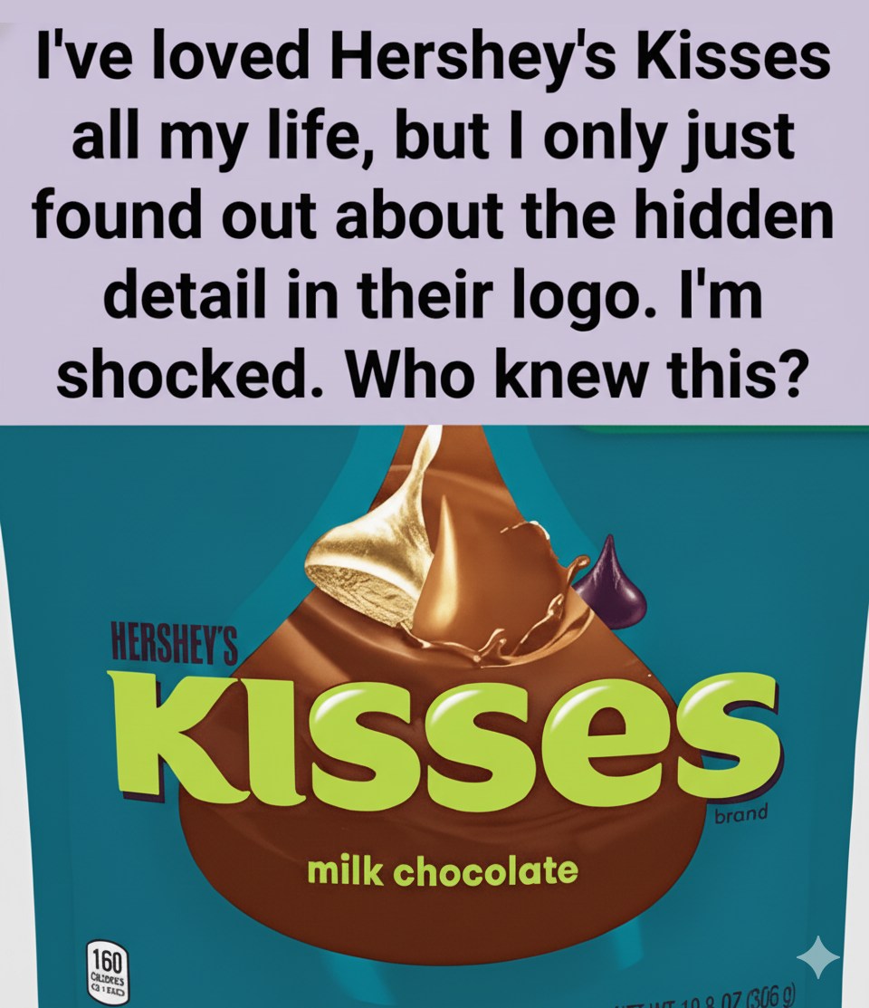 The Hersheys Kisses Logo Holds a Hidden Surprise