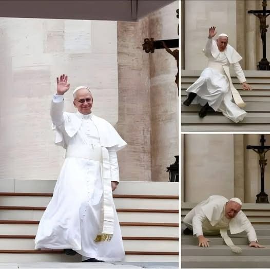 BREAKING – Lion XIV suffers gadget falls! See more