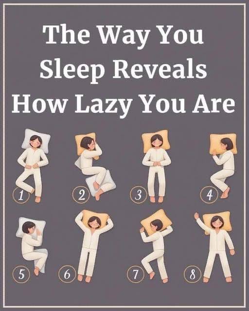 Your Sleep Position Reveals How Lazy You Really Are!