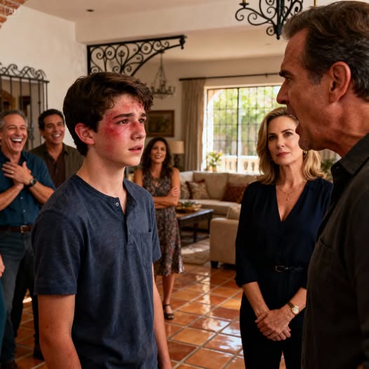 You are grounded until you apologize to your stepmom, my dad barked in front of the entire family