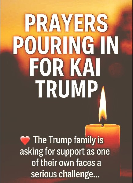 Prayers Pouring in for Kai Trump, Family Issues Quiet Statement!