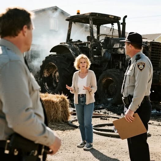 HOA Karen Burned Down My Tractor After I Refused to Join, She Forgot I am the Sheriff!