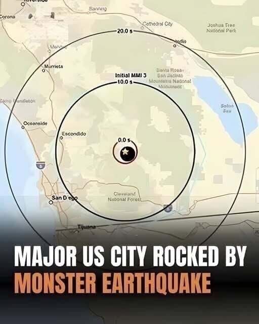 Powerful earthquake strikes San Diego – Locals recount scenes of utter chaos!