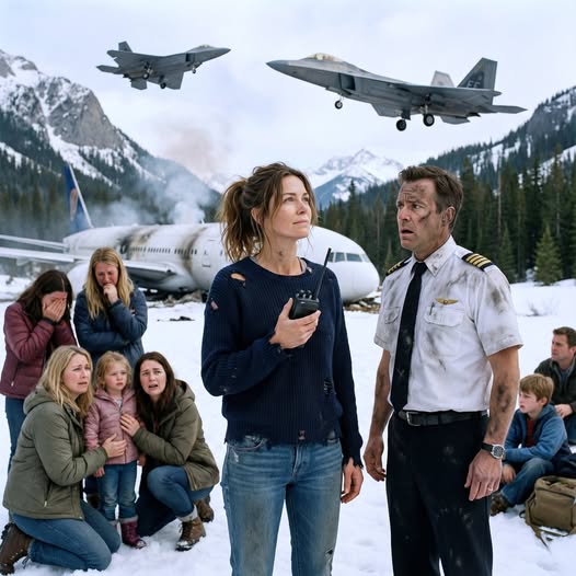 She protected 185 passengers in the sky, and moments later, the F-22 pilots said her call sign out loud, revealing a truth no one expected!