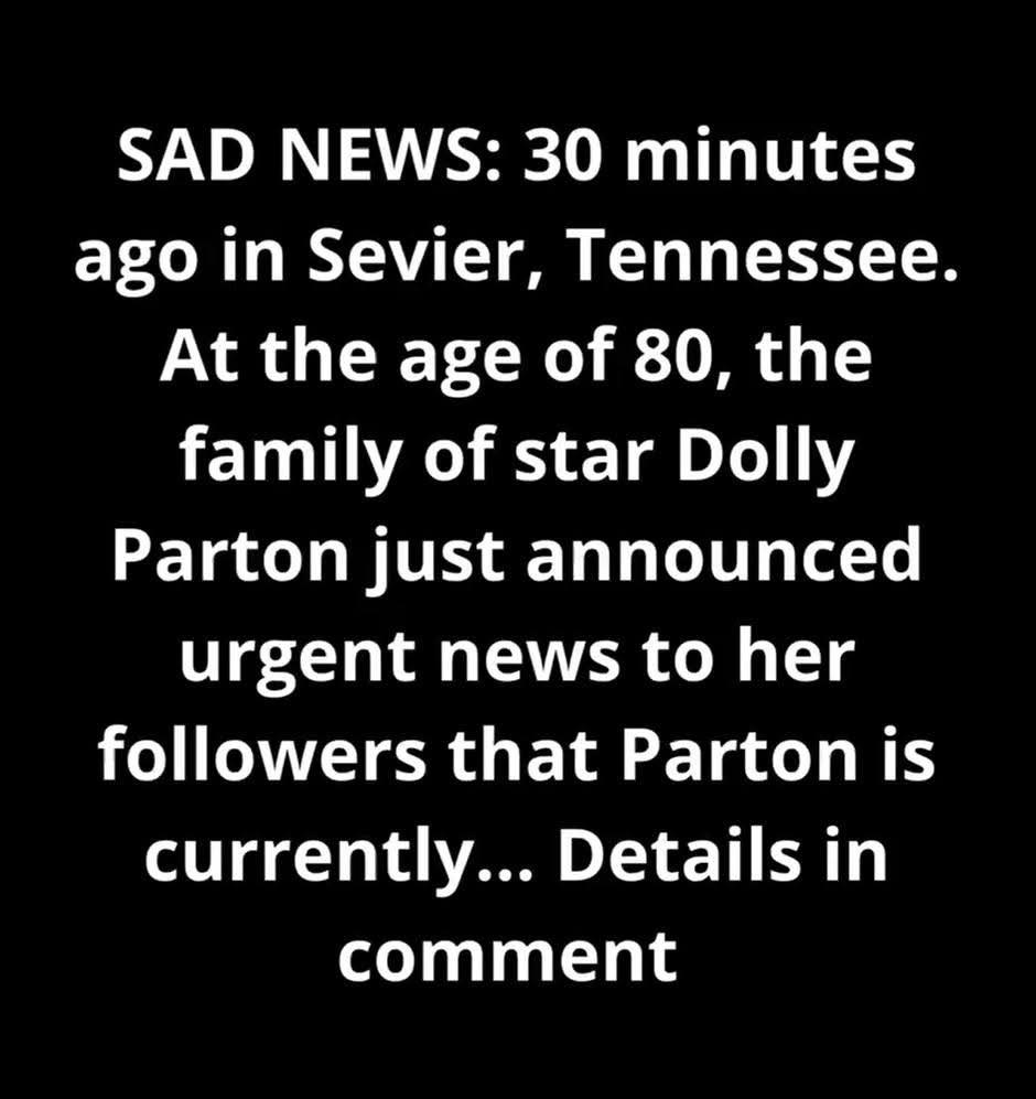 PRAYERS FOR THE PARTON FAMILY!