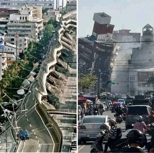 An incredible earthquake of great magnitude has just occurred in! See more