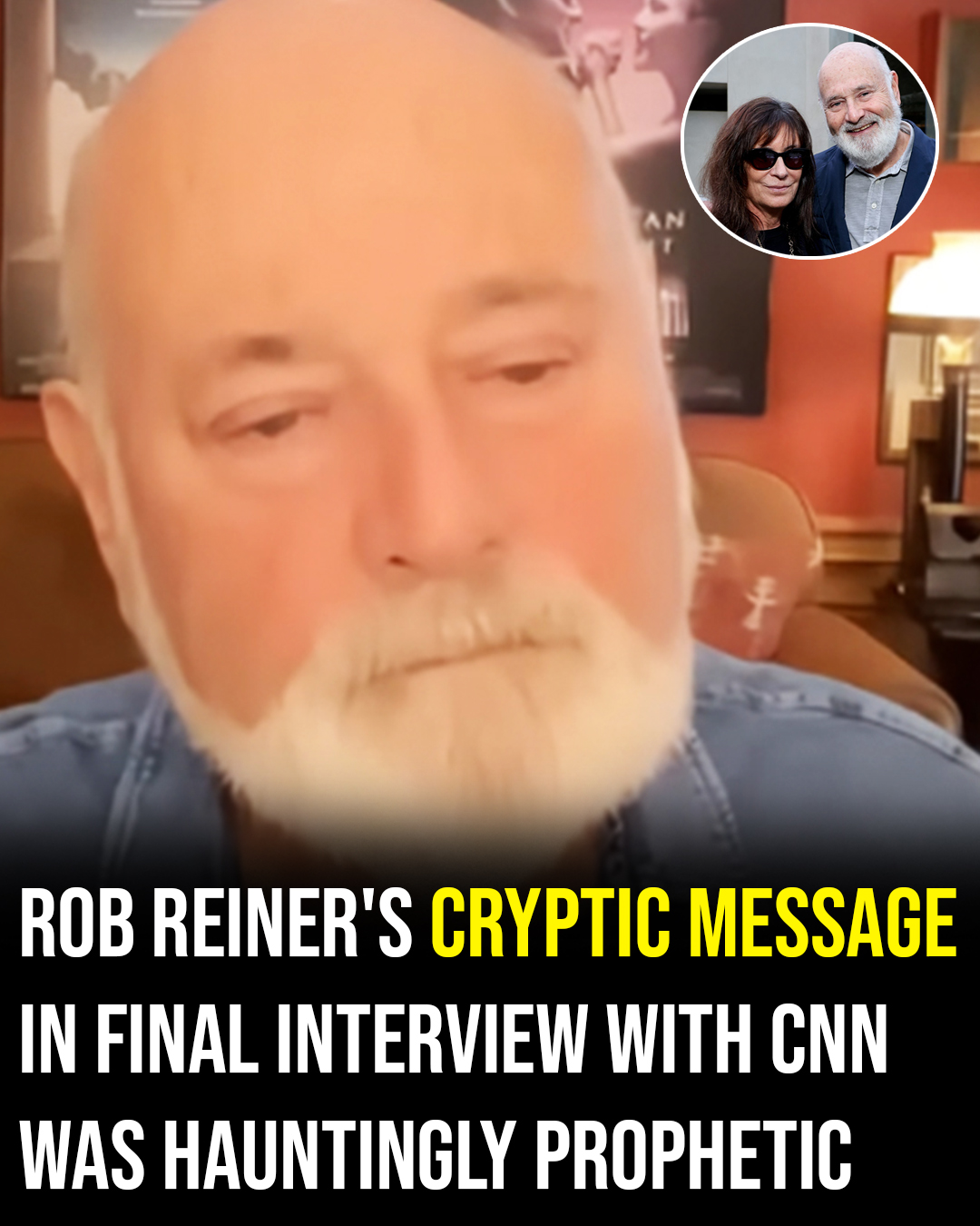 Rob Reiners cryptic message in final interview with CNN!
