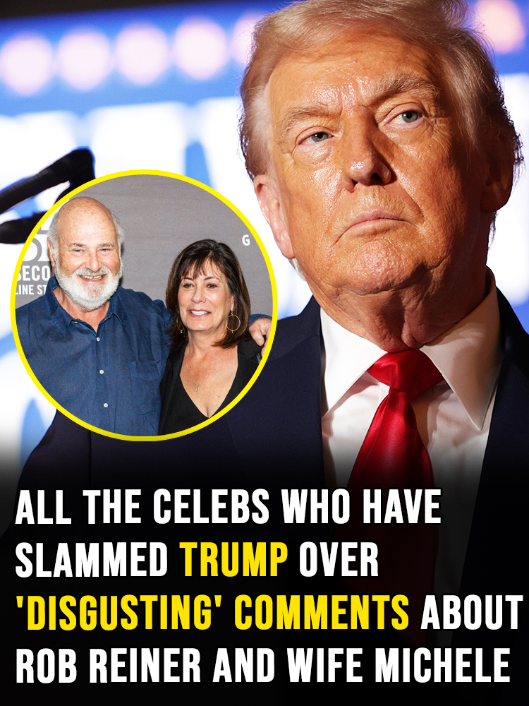 All the celebs who have slammed Trump over disgusting comments about Rob Reiner and wife Michele!