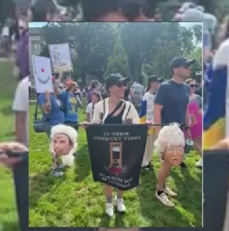 DISGRACEFUL! Democrat Caught Sharing Guillotine With Trumps Head, Now Her Career May Be Over