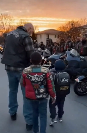 “The Day 50 Bikers Came for a Little Boy Who Lost Everything”