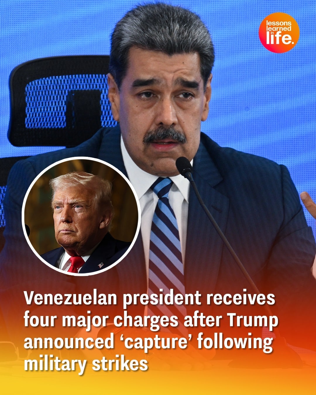 Venezuelan president receives four major charges after Trump announced ‘capture’ following military strikes