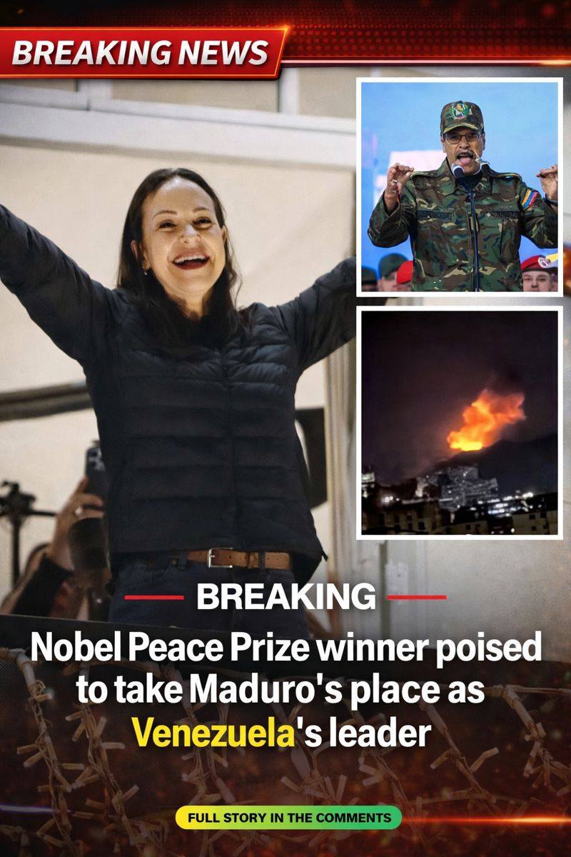 Venezuelan opposition leader, 2025 Nobel Peace Prize winner