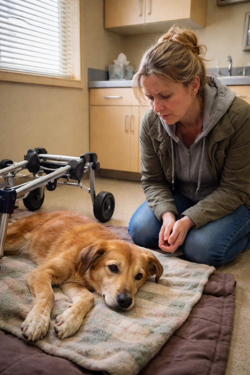 He Lay Half-Paralyzed for Months — Until a Small Wheelchair Rolled Into the Room