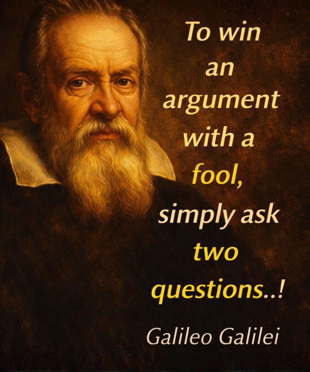 Galileo Galilei – The smartest way to win an argument with a fool (and other lessons for a strong mind)