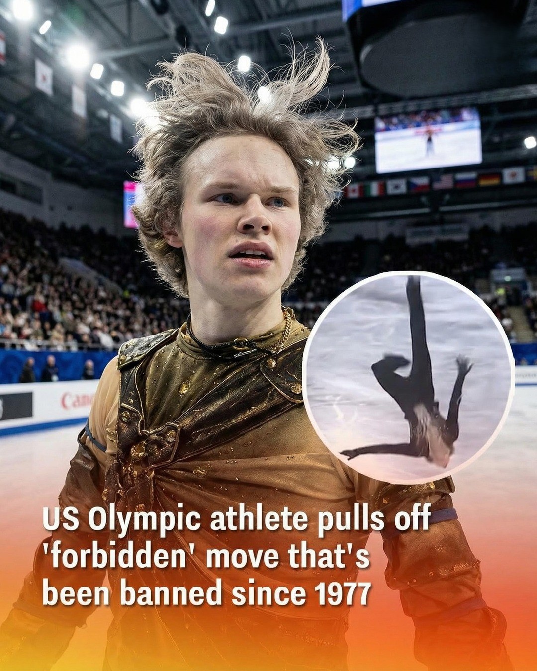 US Olympic Athlete Revives a Once-Banned Move from 1977, Surprising Fans!