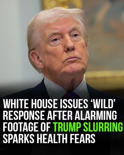 White House Responds After Video of Trump Speaking Raises Questions About His Health