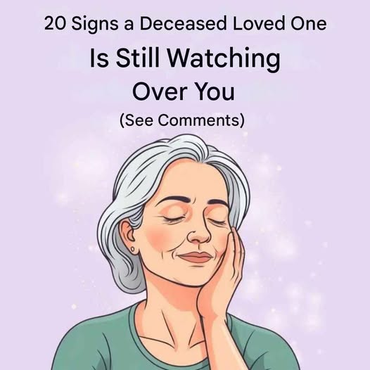 Signs that a deceased loved one is still watching over you!