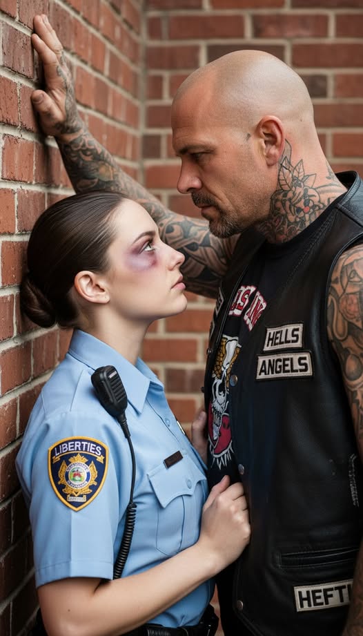 A Hells Angel Found a Dying Female Cop in the Rain, Then 50 Bikers Arrived and Shocked the City!