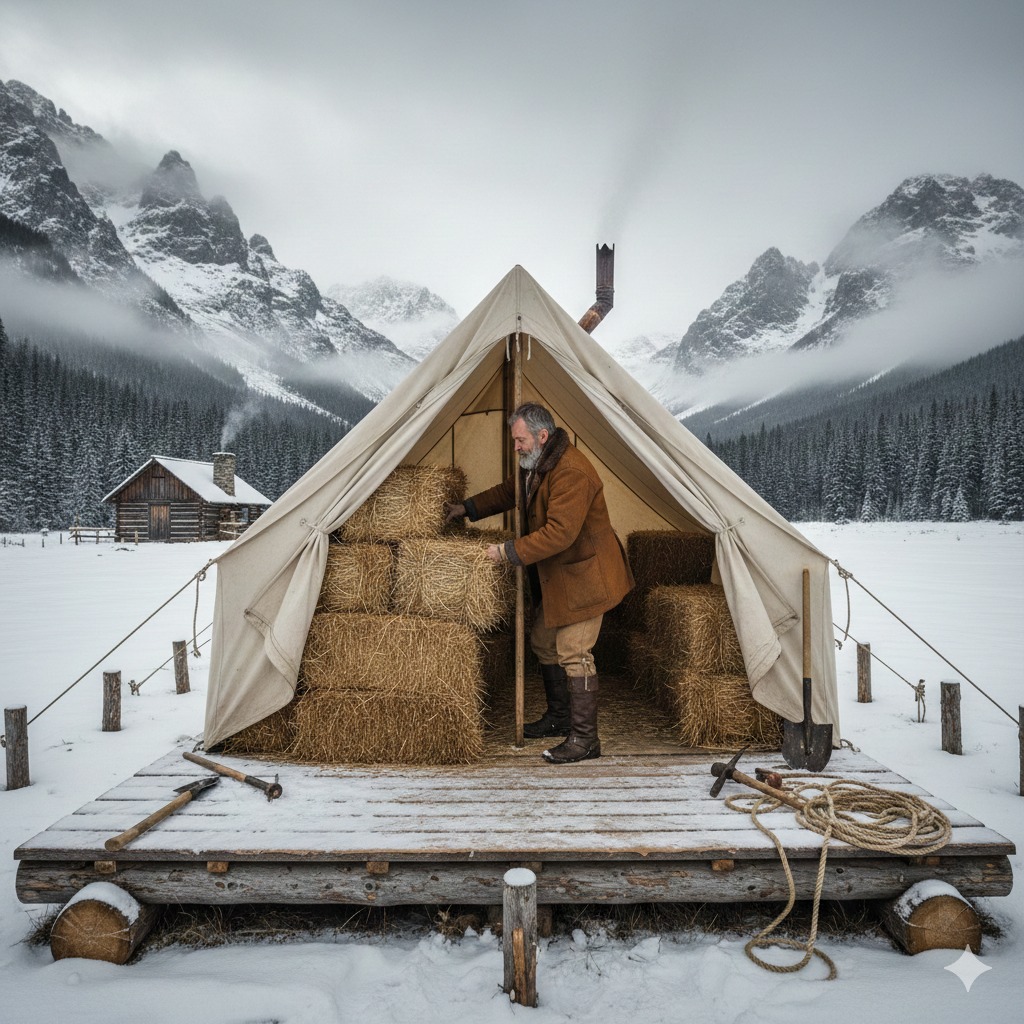 Prospectors Mocked His Canvas Tent, Until It Stayed 45°F Warmer Than Their Cabins!