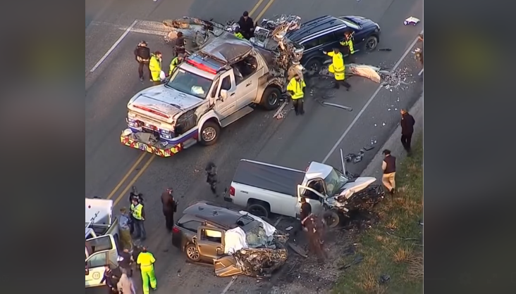 US president Donald Trump has just been involved in a!