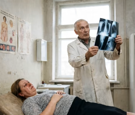 For almost five years, a woman woke up with severe abdominal pain, but her husband forbade her to see a doctor, Do Not make things up, take some pills