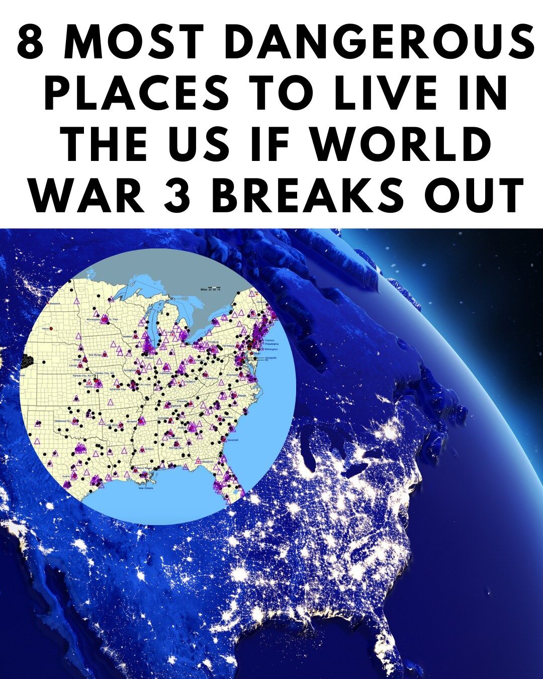 List of safest countries to be in if WW3 breaks out