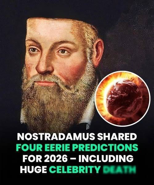 Nostradamus issued four chilling predictions for 2026 – Including major celebrity death!